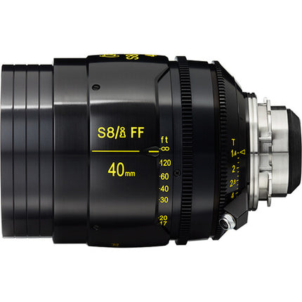 Cooke S8/i Lente 40mm T1.4 Montura PL Con /i Tecnología Cobertura Full Frame
