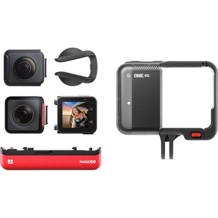 Insta360 ONE RS Twin Edition Cámara Modular 5.7K 30fps 18MP 360º Waterproof