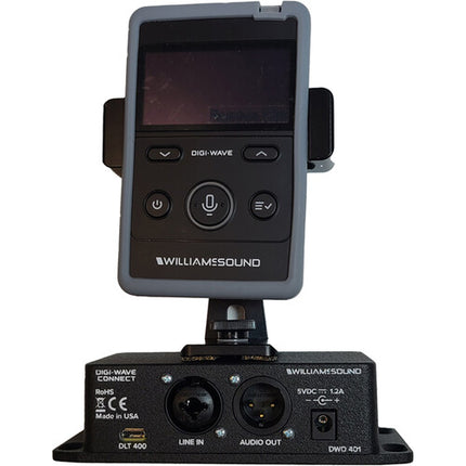 Williams Sound Digi-Wave Connect Caja de Audio Convertidor Analógico con Cable USB-C
