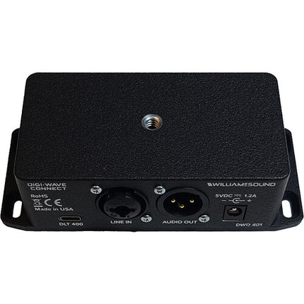 Williams Sound Digi-Wave Connect Caja de Audio Convertidor Analógico con Cable USB-C
