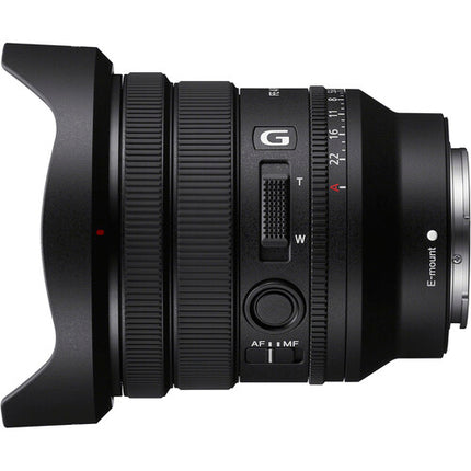 Sony FE PZ 16-35mm f4 G Lente zoom Power Apertura f4 a f22 con filtro 72mm y kit de limpieza