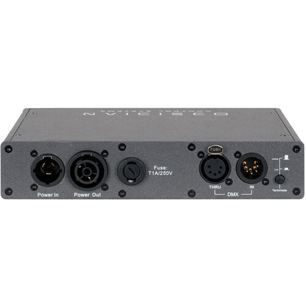 Obsidian Netron RDM 6XL Splitter DMX RDM 6 Salidas 5 Pin con Montaje en Pared