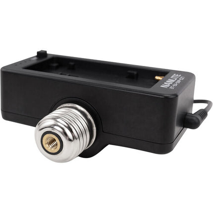 Nanlite NP-F Adaptador y Montura para Batería PavoBulb 10C USB Tipo-C indicador batería