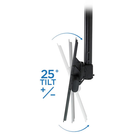 Mount-It MI-509B Soporte de Techo para TV 32 a 70" 110 lb Capacidad 360° Giro
