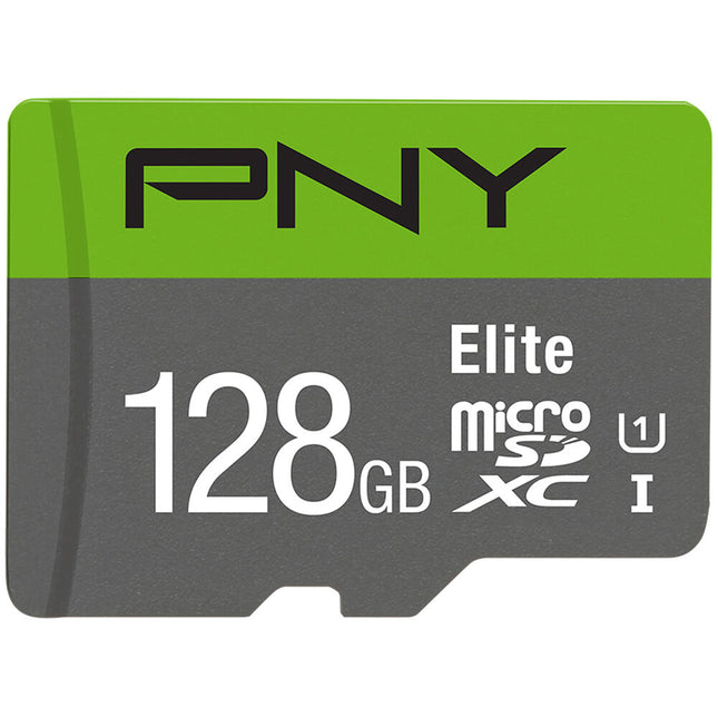 PNY 128GB Elite microSDXC UHS-I Clase 10 85MB/s con Adaptador SD
