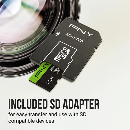 PNY 256GB Elite-X microSDXC UHS-I Tarjeta de Memoria 100MB/s V30