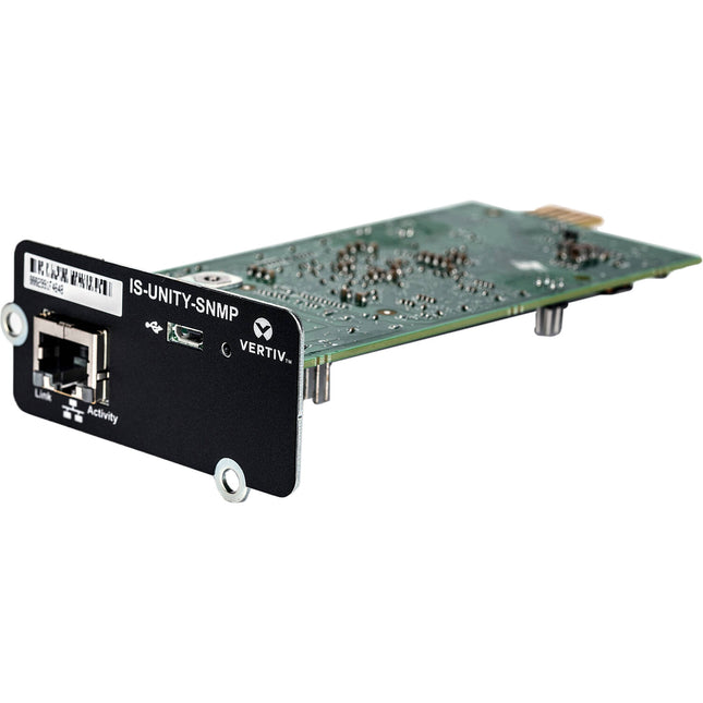Vertiv Avocent Liebert Intellislot Unity Tarjeta de Comunicaciones SNMP para Gestión Web