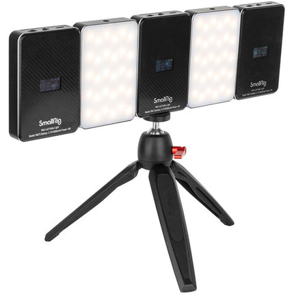 SmallRig RM75 Mini Luz LED para Video con Batería 4000mAh y Temperatura Variable 2500-8500K