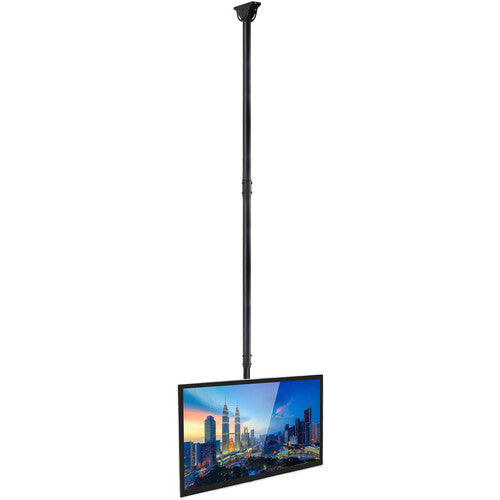 Mount-It! Soporte de techo para TV de 32 a 70 pulgadas ajuste 98.4-118 pulgadas y rotación 360°