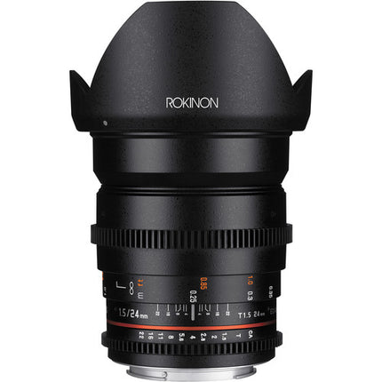Rokinon Kit de Lentes Cine 24 35 50 85mm T1.5 Montura Canon EF