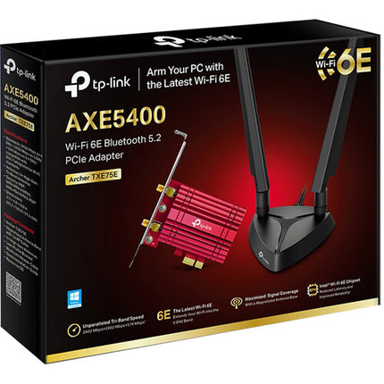 TP-Link Archer TXE75E AXE5400 Adaptador PCIe Wi-Fi 6E Tri-Banda Bluetooth 5.3