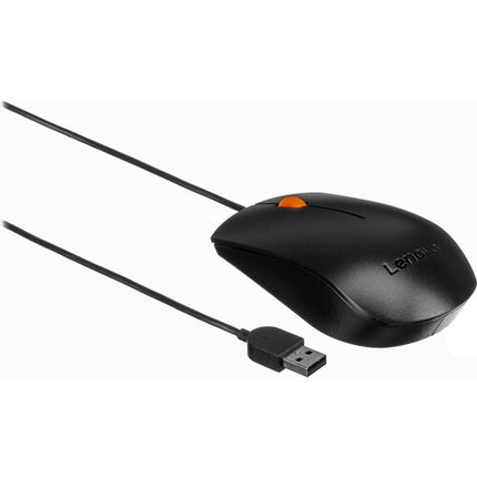 Lenovo 300 Ratón USB con cable Sensor óptico 1600 dpi Garantía 1 año