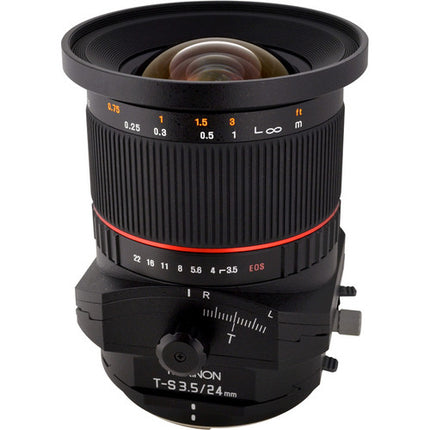 Rokinon Tilt-Shift 24mm f/3.5 ED AS UMC Lente para Canon Gran Angular 8.5º Tilt 12mm Shift