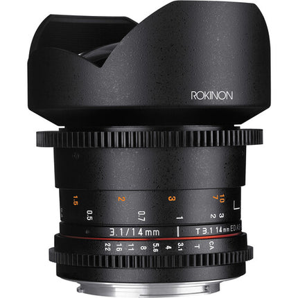 Rokinon Cine DS Kit de 6 lentes para Canon EF formato Full-Frame