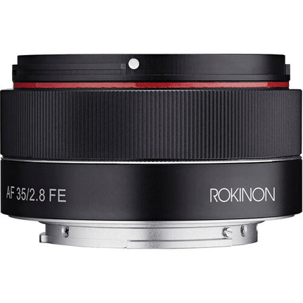 Rokinon AF 35mm f/2.8 FE objetivo para Sony E formato full-frame aut focus