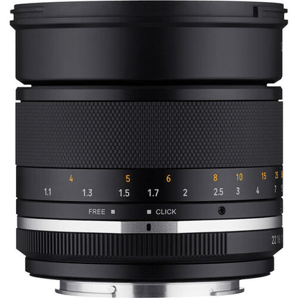 Rokinon 85mm f1.4 Series II Objetivo para Nikon F con Montura F y Apertura f1.4-22
