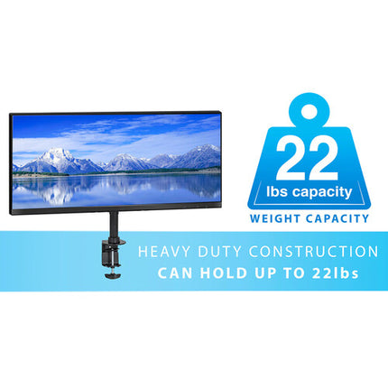 Mount-It! MI-709 Soporte de Escritorio para Monitores hasta 42" y 22 Libras