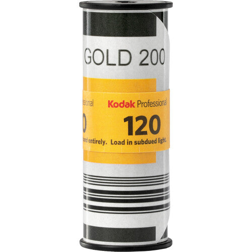 Kodak Professional Gold 200 Película Color Negativa 120 ISO 200 5-Pack