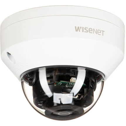 Hanwha Vision QNV-8020R Cámara de Domo IP Exterior 5MP 4mm Lente IR 25m