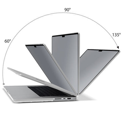 iBenzer Neon Party Funda Rigida Transparente para MacBook Pro 16" M1