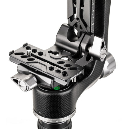 Benro Mini Cabezal Gimbal Fibra Carbono PL100N Capacidad 30kg Arca Compatible