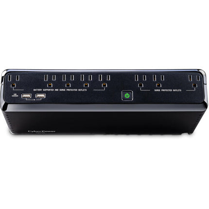 CyberPower SL750U Suministrador de energía UPS 750VA 375W con puertos USB y protección contra sobretensiones