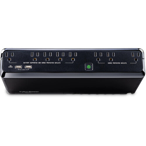 CyberPower SL750U Suministrador de energía UPS 750VA 375W con puertos USB y protección contra sobretensiones