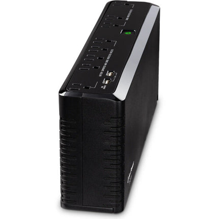 CyberPower SL750U Suministrador de energía UPS 750VA 375W con puertos USB y protección contra sobretensiones