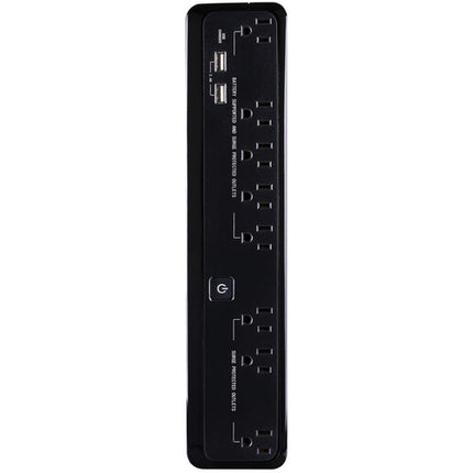 CyberPower SL750U Suministrador de energía UPS 750VA 375W con puertos USB y protección contra sobretensiones