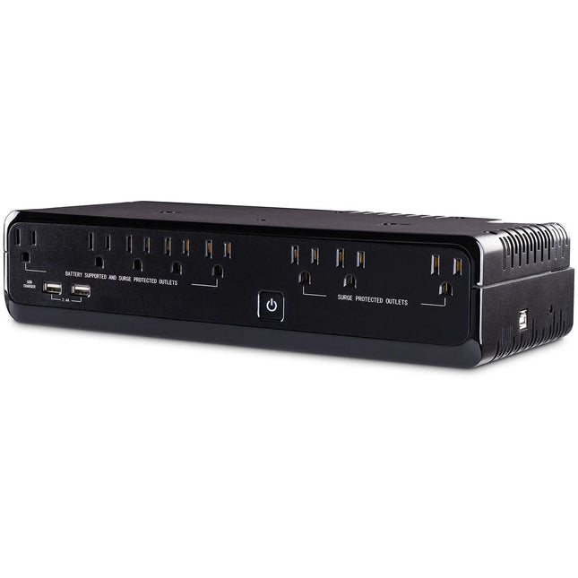 CyberPower SL750U Suministrador de energía UPS 750VA 375W con puertos USB y protección contra sobretensiones