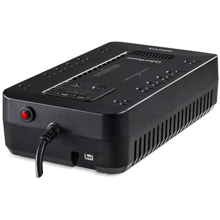 CyberPower UPS de Respaldo 12 Enchufes 950VA 510W 2 Puertos USB