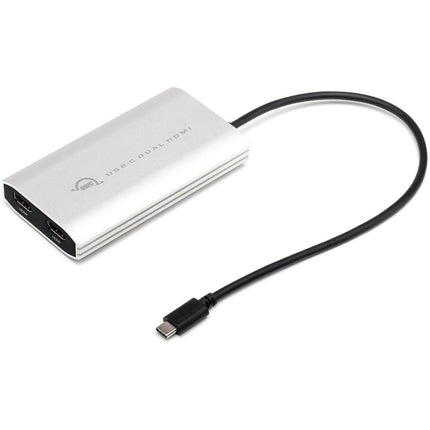 OWC USB-C a adaptador dual HDMI 4K con 2 puertos HDMI 2.0 60 Hz