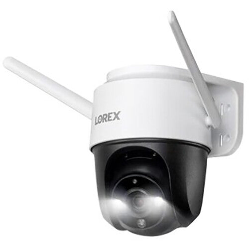 Lorex Fusion F461AQD-E Cámara de seguridad Wi-Fi exterior 4MP 2560x1440p con visión nocturna y kit de montaje