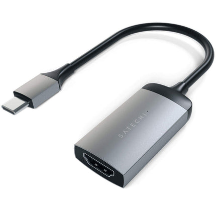 Satechi Adaptador USB Tipo-C a HDMI Espacio Gris 4K 60Hz Plug Play