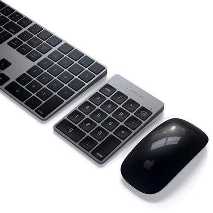 Satechi Slim Teclado Numérico Bluetooth Inalámbrico Batería Recargable Perfil Delgado