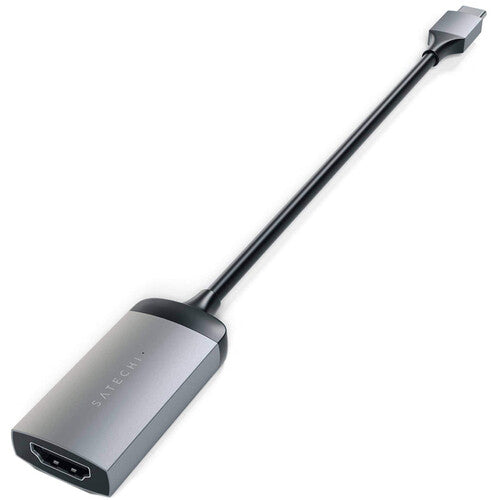 Satechi Adaptador USB Tipo-C a HDMI Espacio Gris 4K 60Hz Plug Play