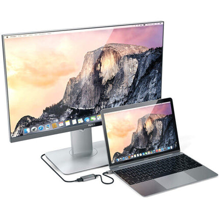 Satechi Adaptador USB Tipo-C a HDMI Espacio Gris 4K 60Hz Plug Play