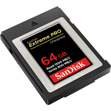 SANDISK 64GB Extreme PRO CFexpress Tipo B y 256GB SDXC Kit de Tarjetas de Memoria 1500MBs lectura 310MBs lectura