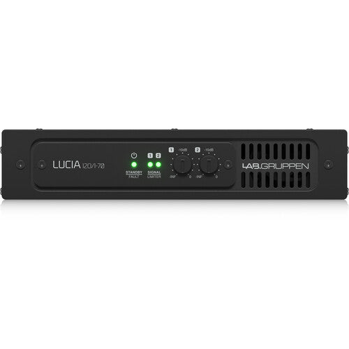 Lab.Gruppen LUCIA 120/1-70 amplificador mono compacto 120W 70V con DSP y protección