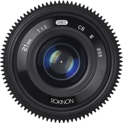 Rokinon 21mm T1.5 Objetivo de Cine para Sony E APS-C 69.3° AOV
