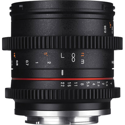 Rokinon 21mm T1.5 Objetivo de Cine para Sony E APS-C 69.3° AOV
