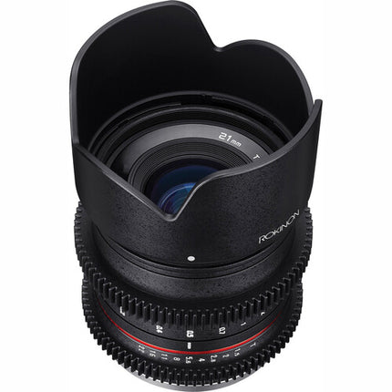 Rokinon 21mm T1.5 Objetivo de Cine para Sony E APS-C 69.3° AOV