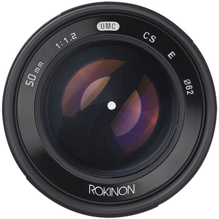 Rokinon 50mm f/1.2 Objetivo para Sony E con Montura E APS-C y Diafragma 9 hojas