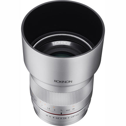 Rokinon 35mm f/1.2 Lente APS-C Fuji X con Apertura f1.2 a f16 y Parasol