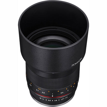 Rokinon 50mm f/1.2 Objetivo para Sony E con Montura E APS-C y Diafragma 9 hojas