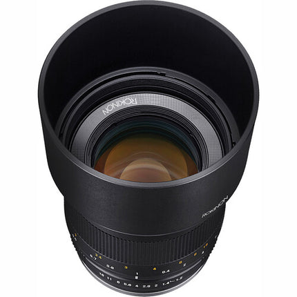 Rokinon 50mm f/1.2 Objetivo para Sony E con Montura E APS-C y Diafragma 9 hojas