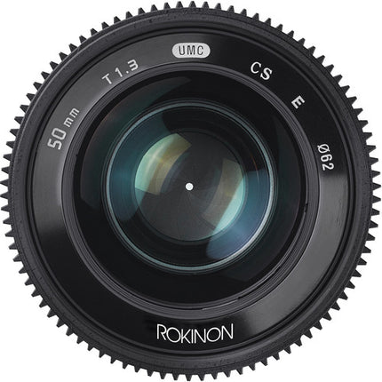 Rokinon 50mm T1.3 Objetivo Cine Compacto para Fujifilm X con AOV 31.7° y Montura APS-C