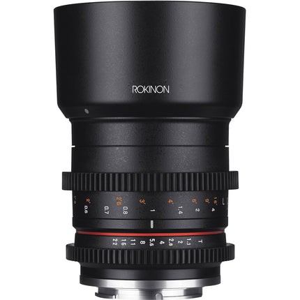 Rokinon 50mm T1.3 Objetivo Cine Compacto para Fujifilm X con AOV 31.7° y Montura APS-C