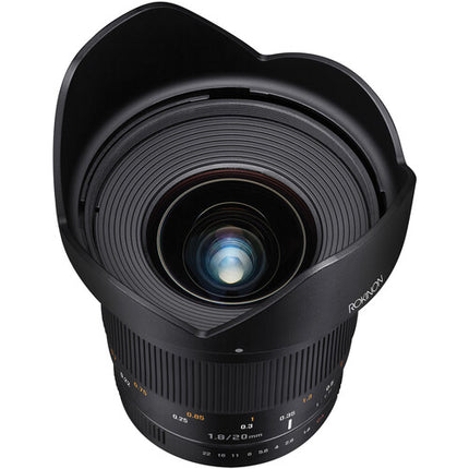 Rokinon 20mm f1.8 ED AS UMC Objetivo para Canon EF Montura EF Formato Full Frame