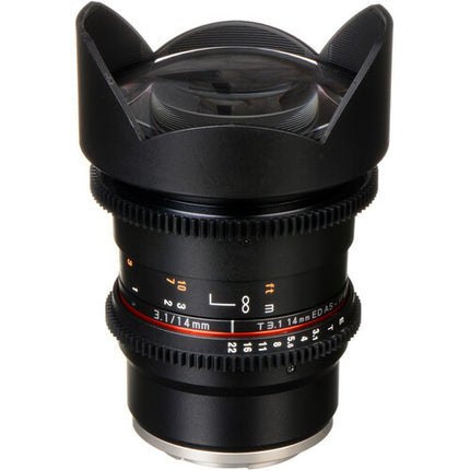 Rokinon 14mm T3.1 Cine DS Objetivo Ultra Gran Angular Full Frame para Sony E-Mount